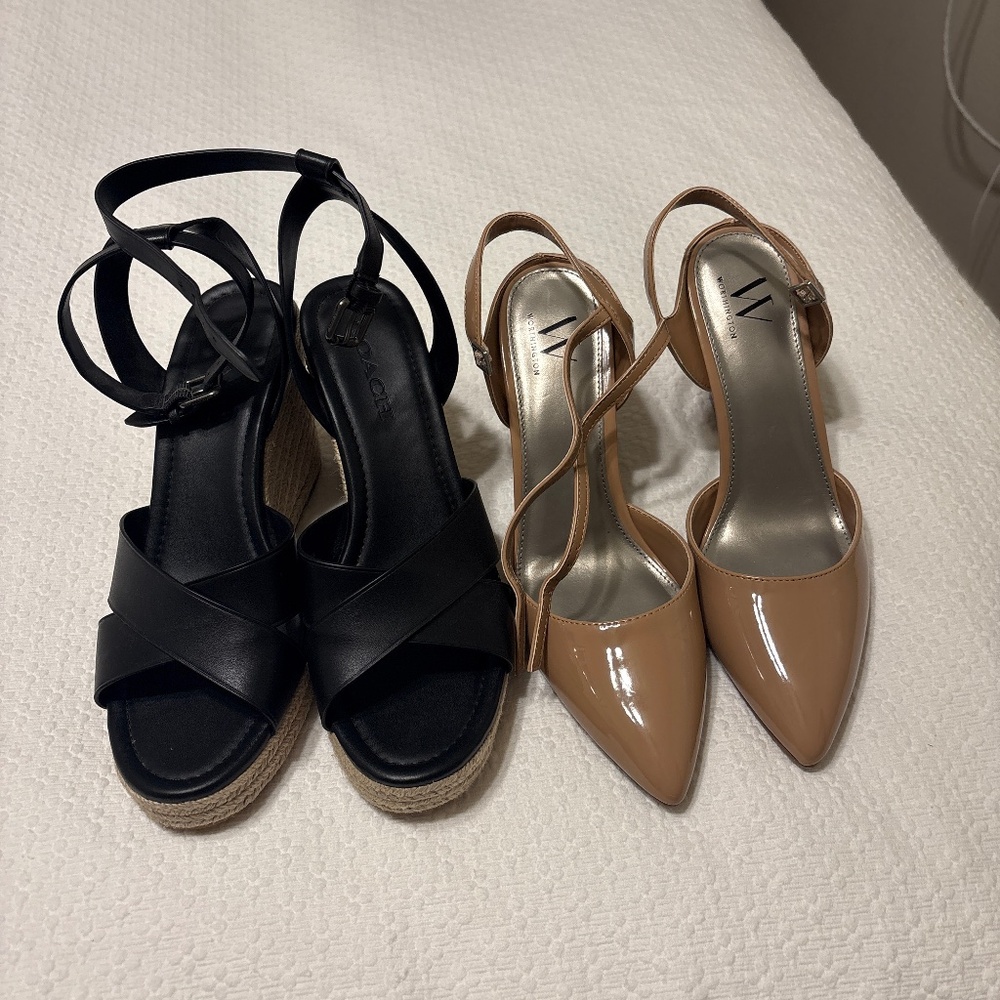 Brand new COACH , WORTHINGTON SHOES